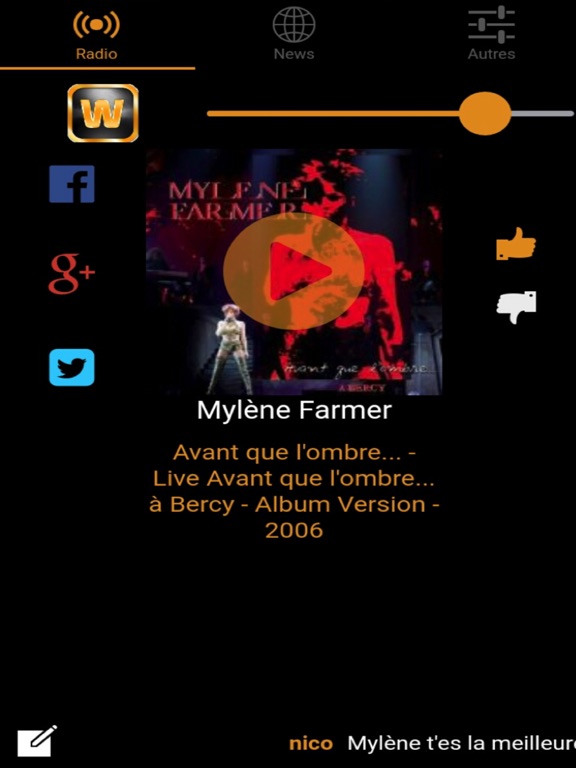 Screenshot #4 pour Webradio MF