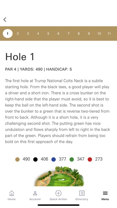 Trump Golf Colts Neck Screenshot