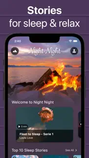 goodnight - sleep stories iphone screenshot 3
