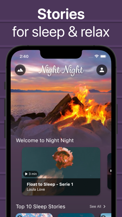 Goodnight - Sleep Stories Screenshot