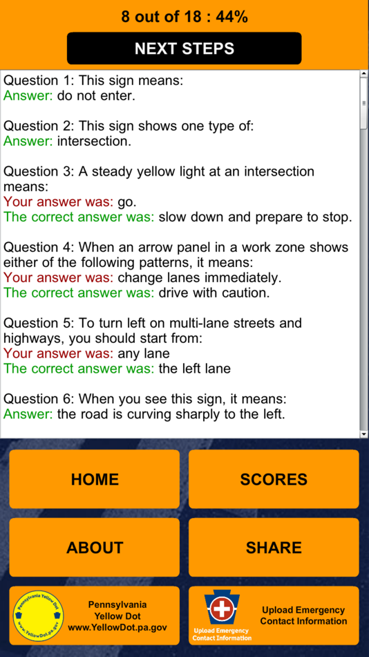 #3. PA Driver’s Practice Test (iOS) Podle: Executive Office of The Commonwealth of Pennsylvania