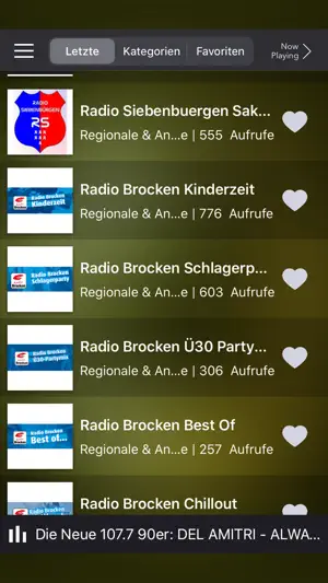 Deutsche Radios - Listen Radio screenshot 1