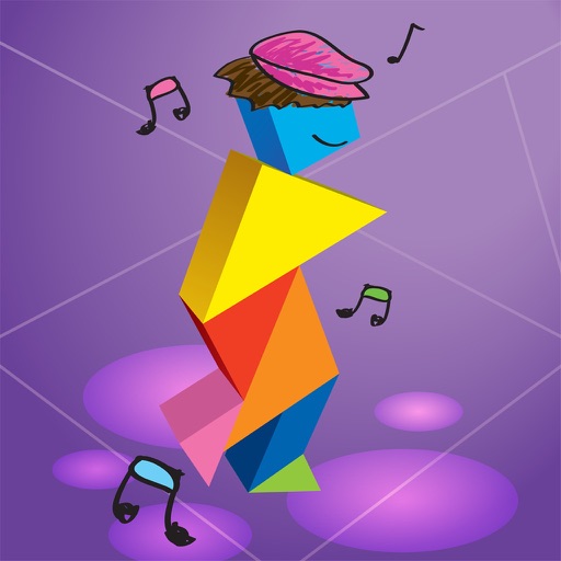 Kids Learning Puzzles: Dance, Tangram Playground icon