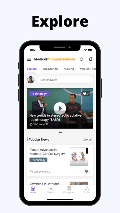 Medical Channel Network Screenshot