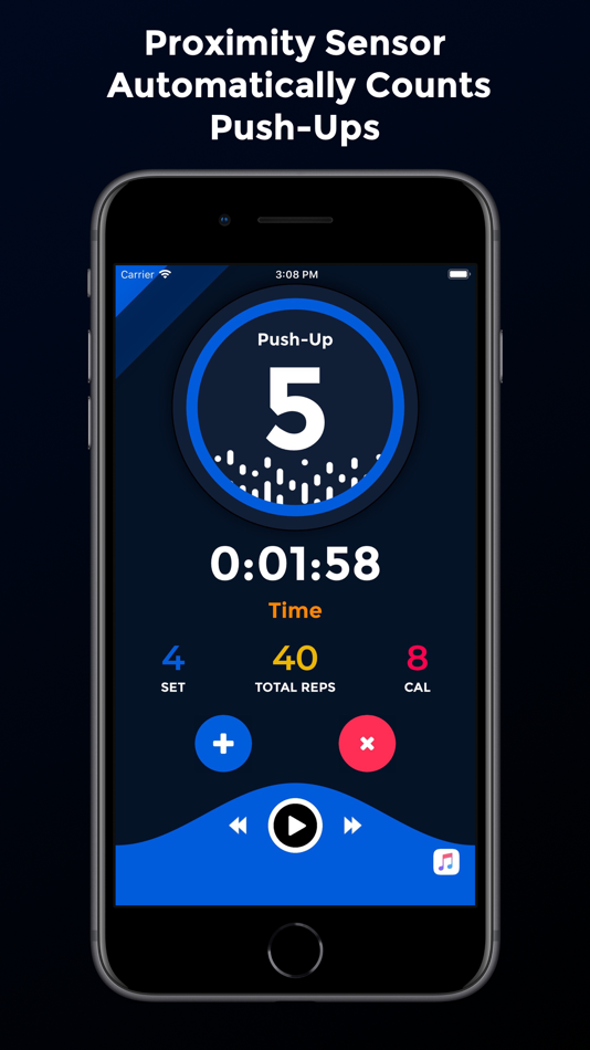 #1. PushFit Pro (iOS) Podle: Ben Humphries