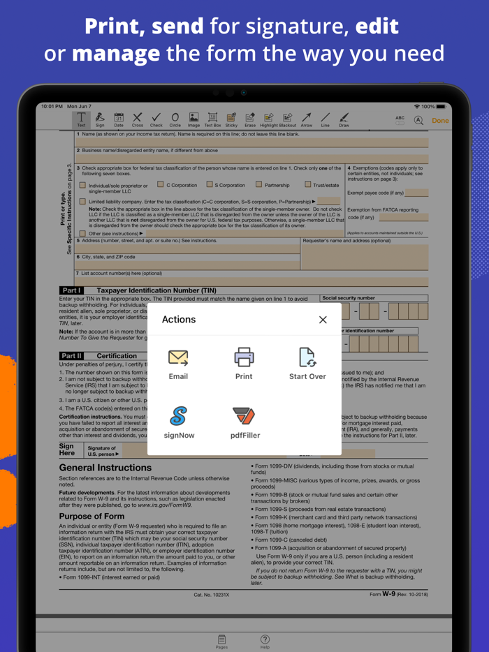 e-taxfiller Edit PDF Forms
