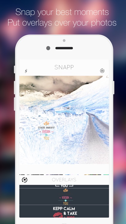 Snapp - Share your best moments with overlays!