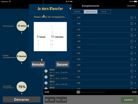 Screenshot #5 pour Je dors parler