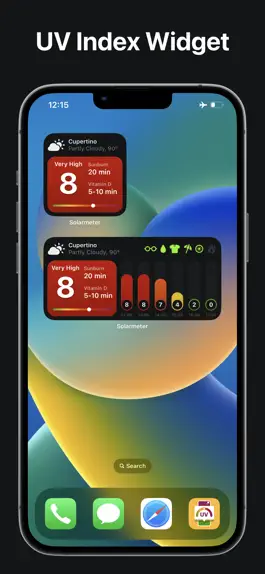 Game screenshot Solarmeter: UV Index Widget apk