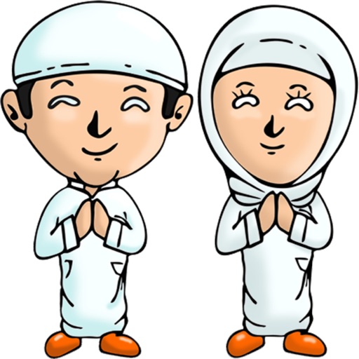 Muslim Cartoon stickers for iMessage icon