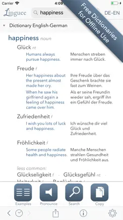 Dictionary Linguee iPhone image 2