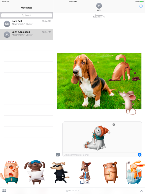 Screenshot #4 pour Funny Cute Animals - Emojis