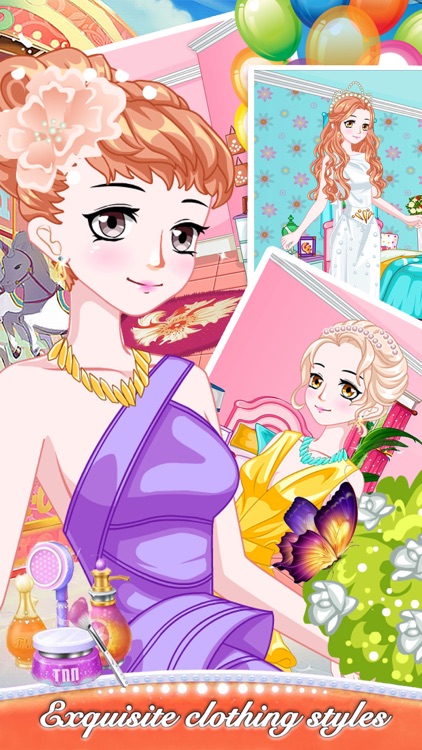 Long Hair Princess Dress Up Party - Girl Games