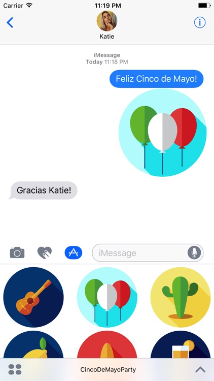 Cinco de Mayo Party Stickers