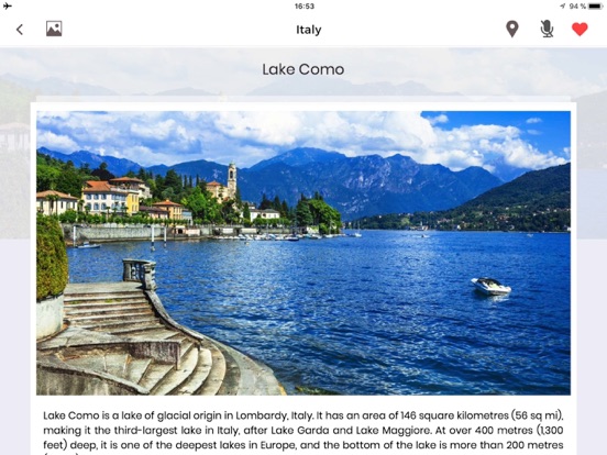 Italy Travel Guide Offline iPad screenshot 4 - Navigation app