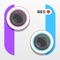 From the markers of Split Lens and Magic eye color effect:Split Lens 2 has finally arrived to take your cloning fun even further by offering Both Video and Photo split in the same app