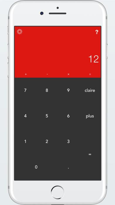 Screenshot #1 pour Calculi Geste Calc
