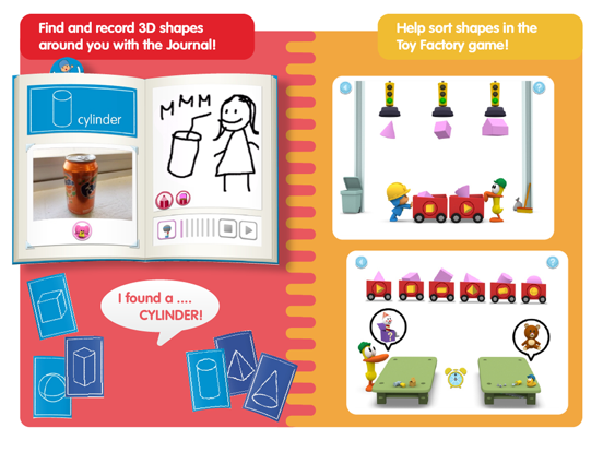Screenshot #6 pour Pocoyo Playset -  3D Shapes