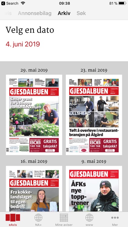 Gjesdalbuen eAvis screenshot-3