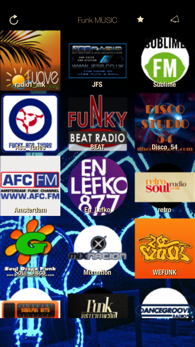 Screenshot #1 pour Funk Music Radio ONLINE FULL