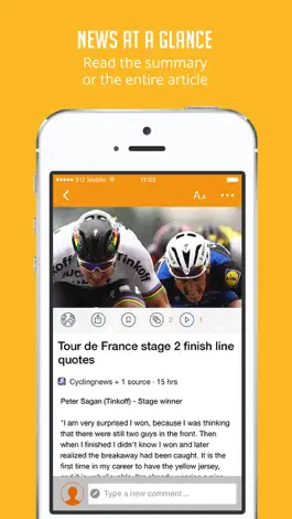 Game screenshot Unofficial Tour de France News hack