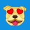 Send awesome Bulldog stickers to your friends