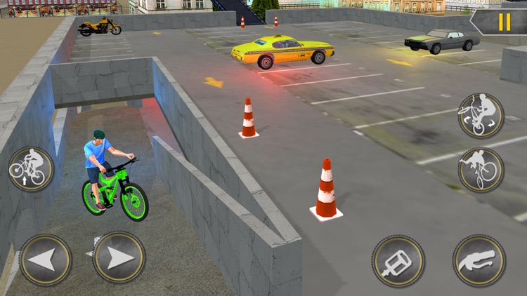 Rooftop Bicycle Stunts Simulator 2017 screenshot-4