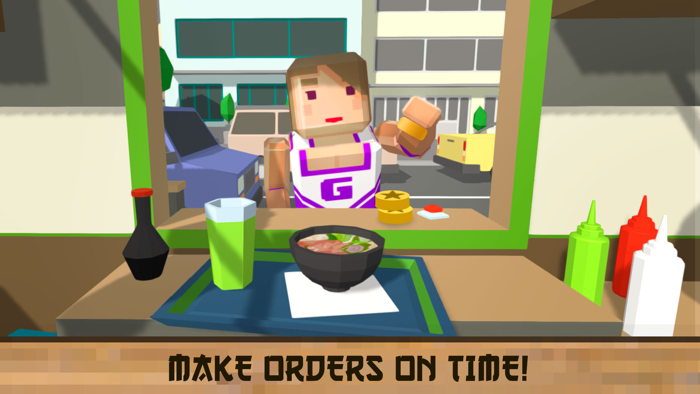 Sushi Chef Pixel Cooking Simulator