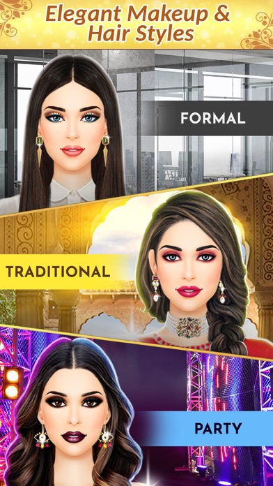 Indian Fashion Dressup Stylist Screenshot