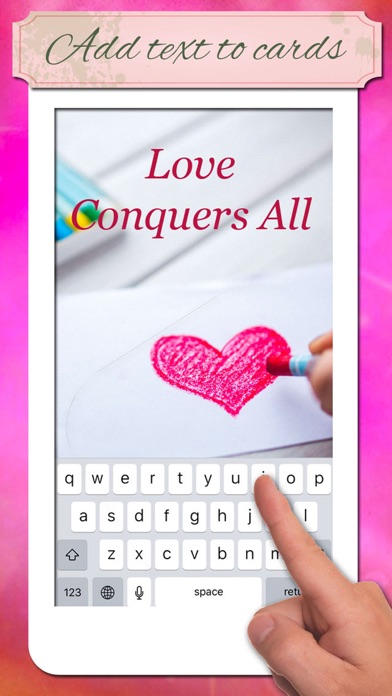 Love Greetings - I LOVE YOU GREETING CARDS Creator screenshot 3