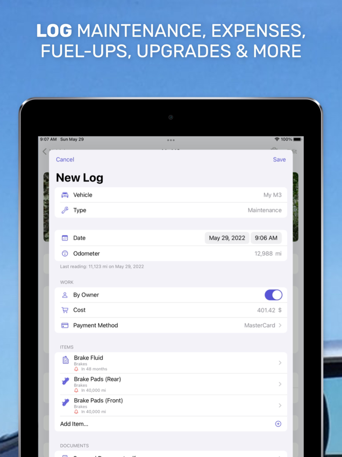 Motorist Car Maintenance