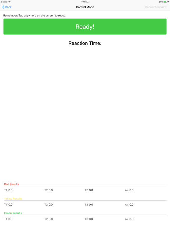Reaction Time Recorder