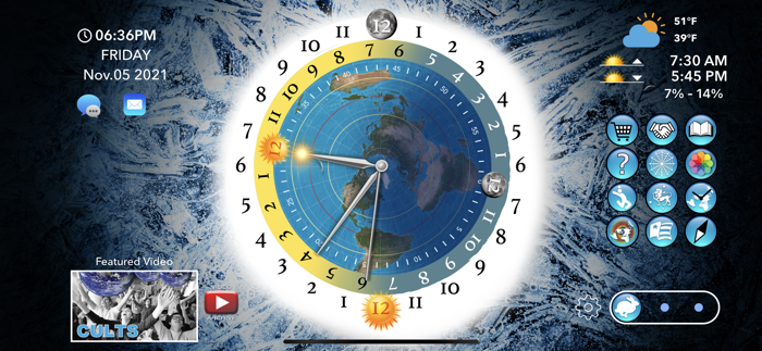 Flat Earth Sun Moon and Zodiac