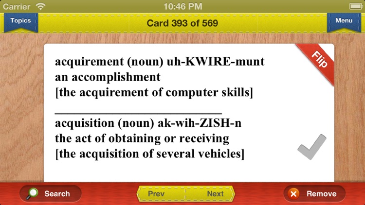 PCAT Prep Verbal Flashcards Exambusters screenshot-4