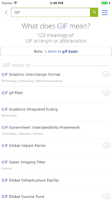 All Acronyms Free screenshot