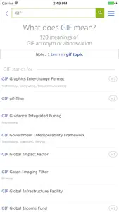 All Acronyms Free screenshot #3 for iPhone