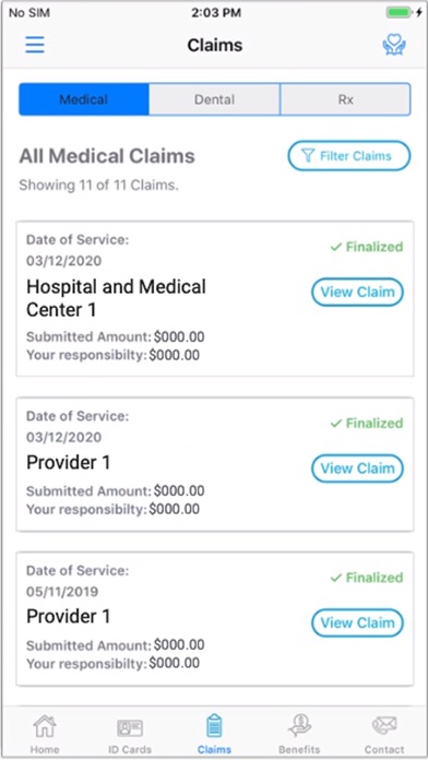 Capital Blue Cross Screenshot