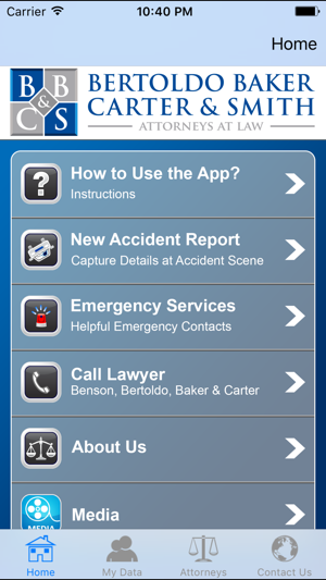Accident App by Bertoldo, Baker, Carter & Smith(圖4)-速報App