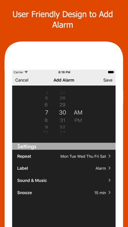 Move Alarm Clock - My Wake Up Music Alarm Clock screenshot-3