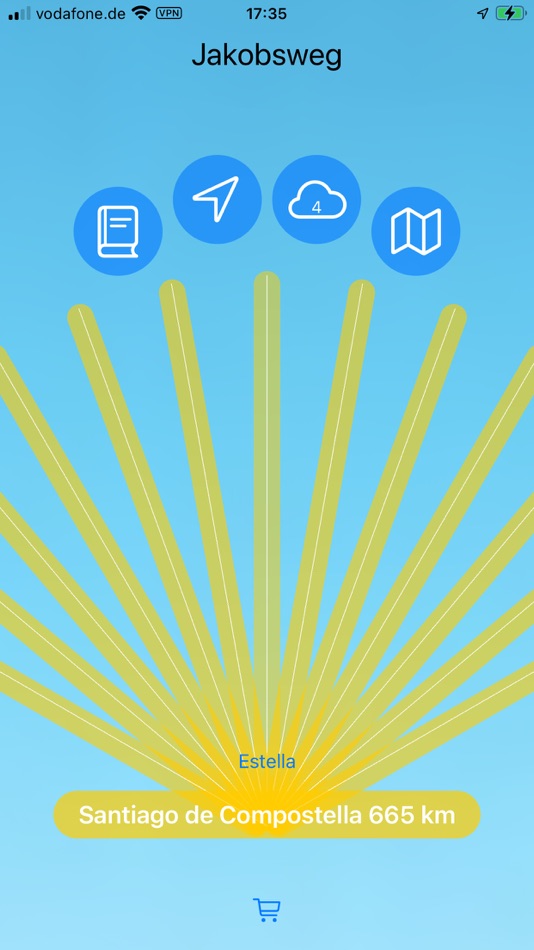 #1. Camino Map (iOS) 由: Gunter Pienkny