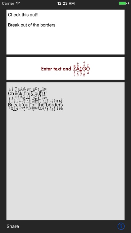Zalgo text