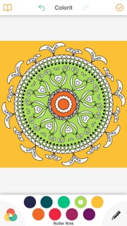mandala coloring book therapy games for adults screenshot 4