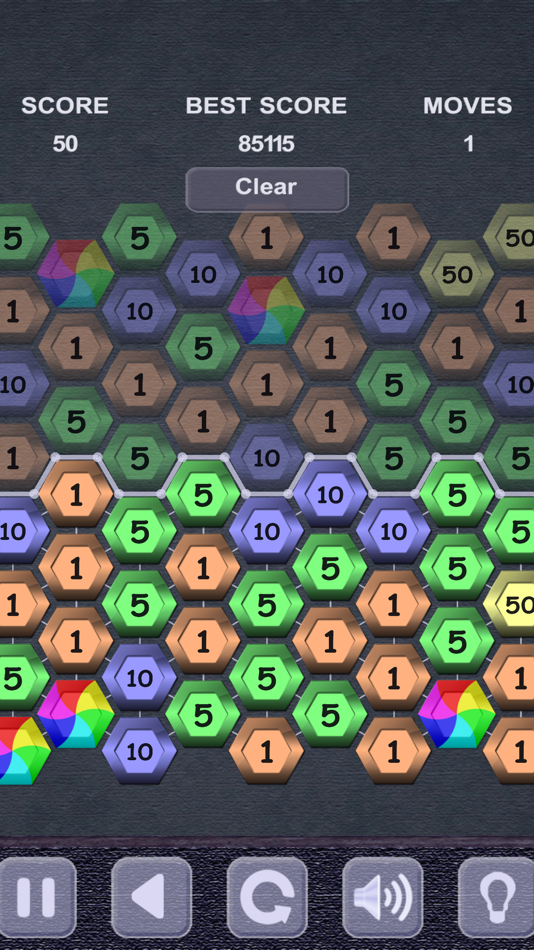 #4. Big Hexagon Puzzle (iOS) 由: Ruslan Goncharenko