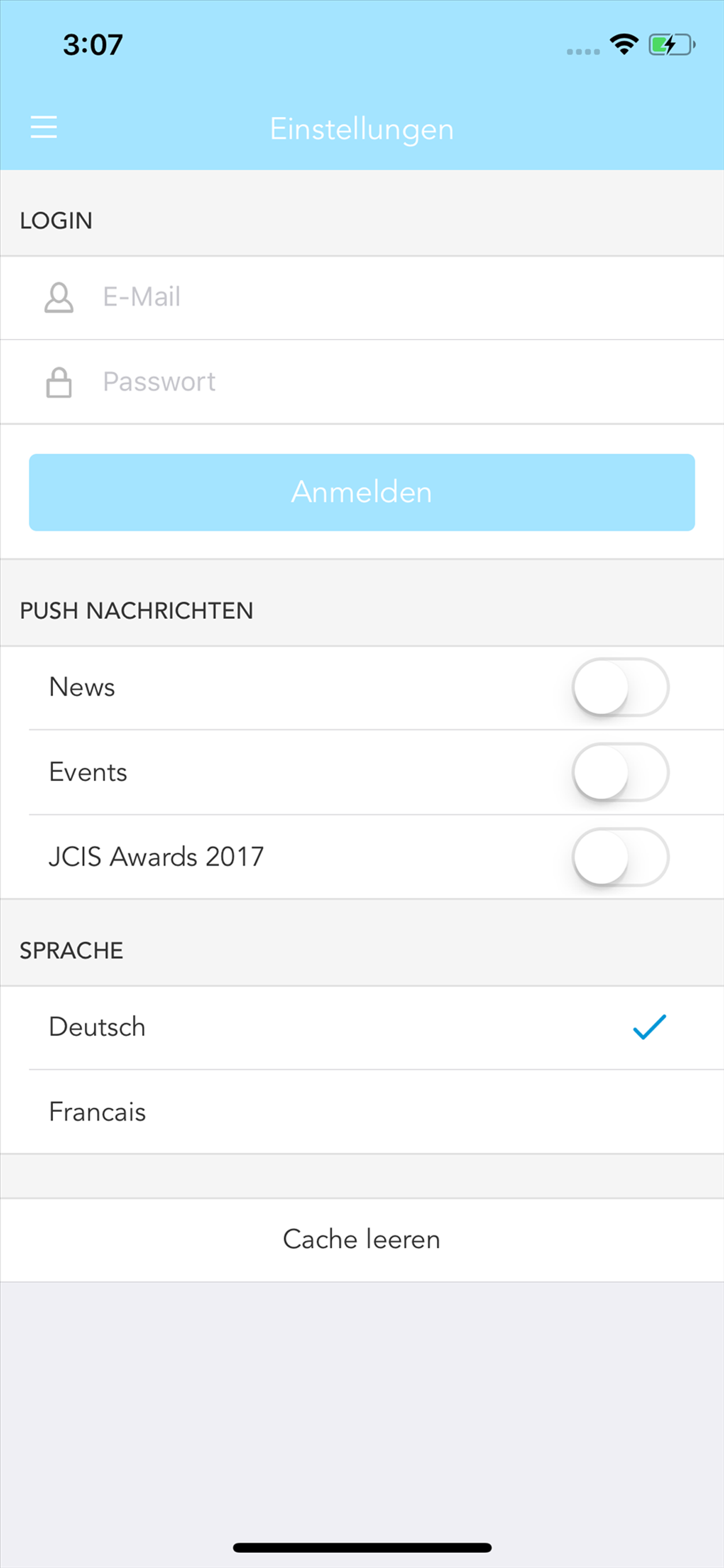 JCI Switzerland screenshot 2