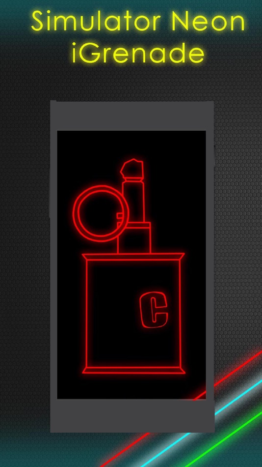 #3. Simulator Neon Grenade (iOS) 由: Denis Ivanov