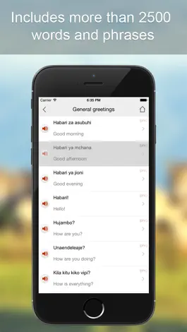 Game screenshot Swahili Phrasebook apk