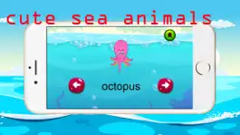 Game screenshot Sea animal vocabulary games puzzles for kids apk