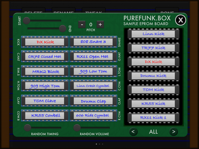 ‎FunkBox Drum Machine Screenshot