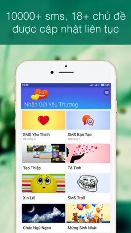 Game screenshot SMS Kute - Tin Nhan Yeu Thuong mod apk