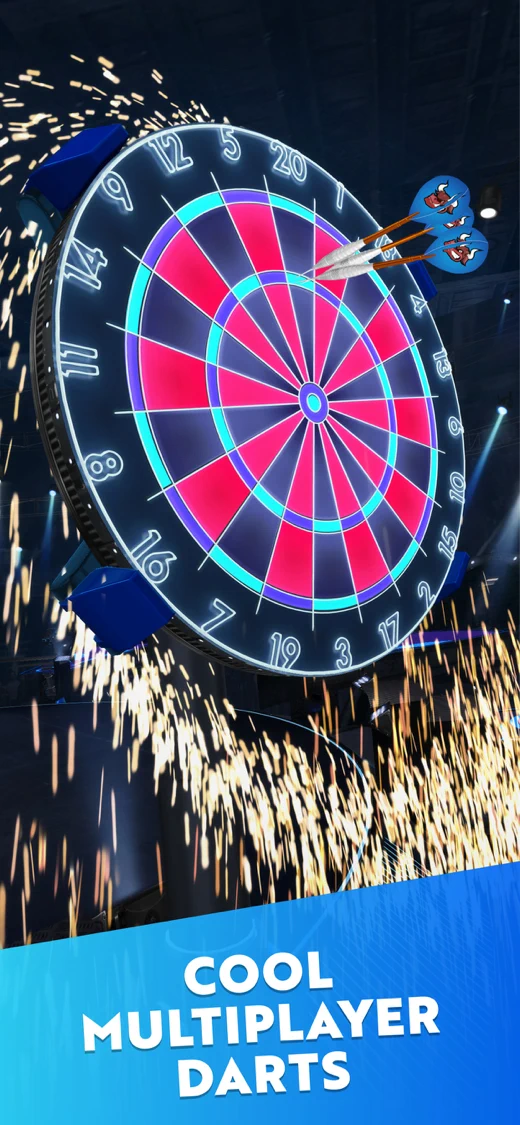 Darts of Fury: PvP Multiplayer screenshot 1
